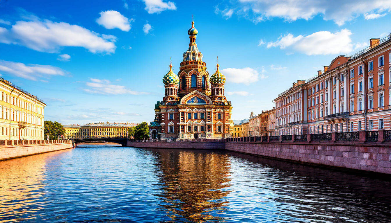 Туры в Санкт-Петербург с перелётом из Екатеринбурга. На фото изображены достопримечательности Санкт Петербурга.