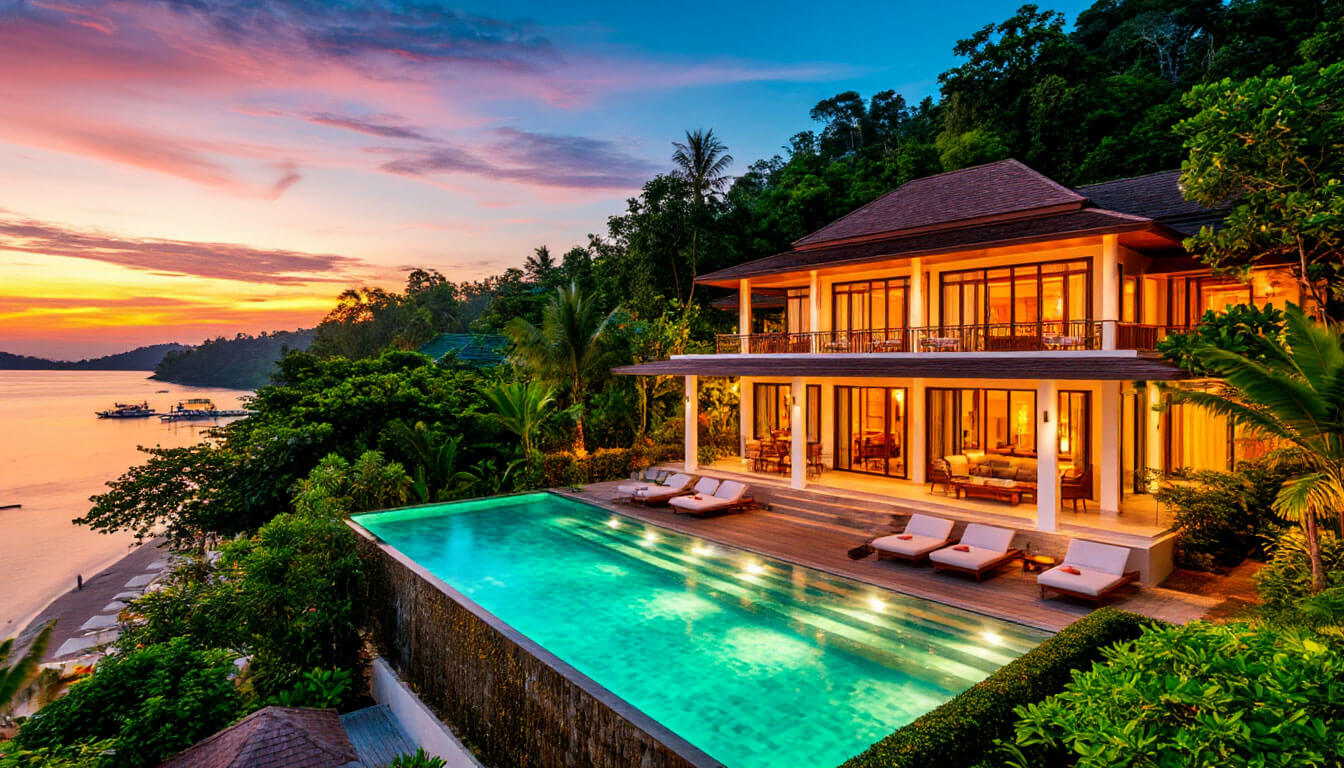 На фото отель в Таиланде. Туры в Таиланд в сентябре 2025 из Санкт Петербурга.