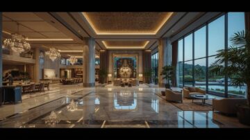 На фот хот премиального отеля.