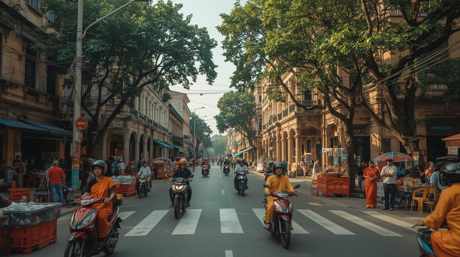 Горящие туры во Вьетнам из Тюмени. На фото улочки Вьетнама.