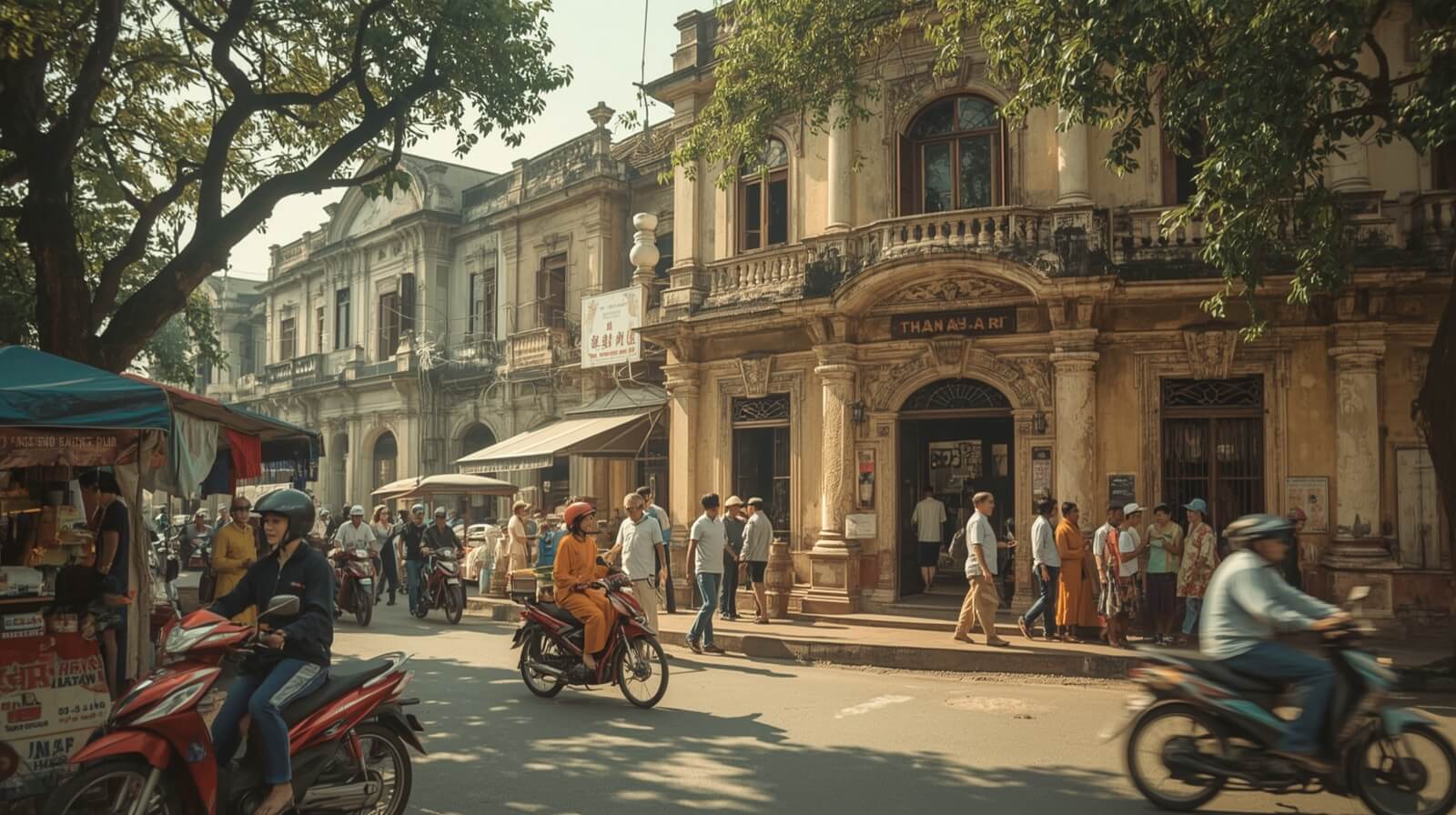 Туры на Фукуок из Казани. На фото улочки Фукуока.