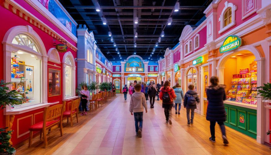 На фото KidZania. Куда сходить в Питере с детьми — гид по лучшим местам и маршрутам. Туры в Питер.